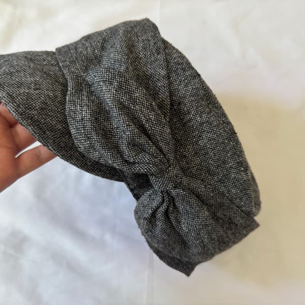 리본 뉴스보이캡