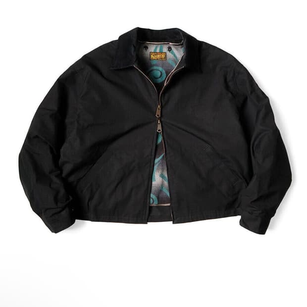 Kapital oil Coated Drizzler Jacket