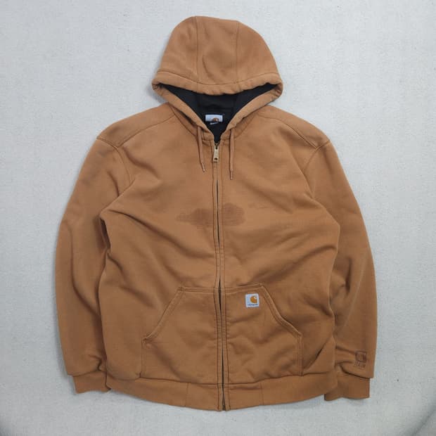 칼하트 써멀 후드 집업 L