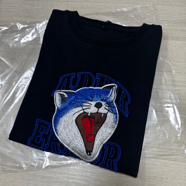 [A3] 아더에러 메종키츠네 얀 폭스 티셔츠 블랙