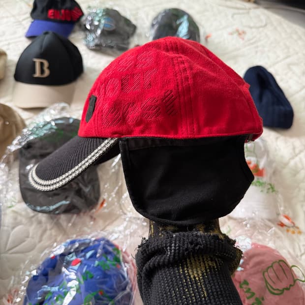 7번) 해외바잉 or 국내매장구매 모자들 볼캡, 헌팅캡, 이어플랩캡 등