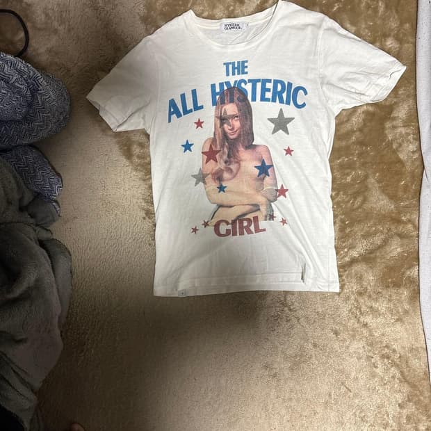 히스테릭 글래머 THE ALL HYSTERIC GIRL 반팔티