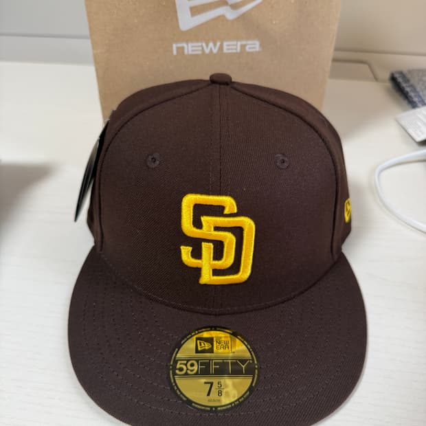 뉴에라 59FIFTY 샌디에이고 파드리스 브라운 758