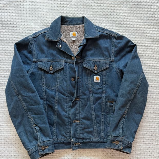 [S] 칼하트 트러커 자켓 j292