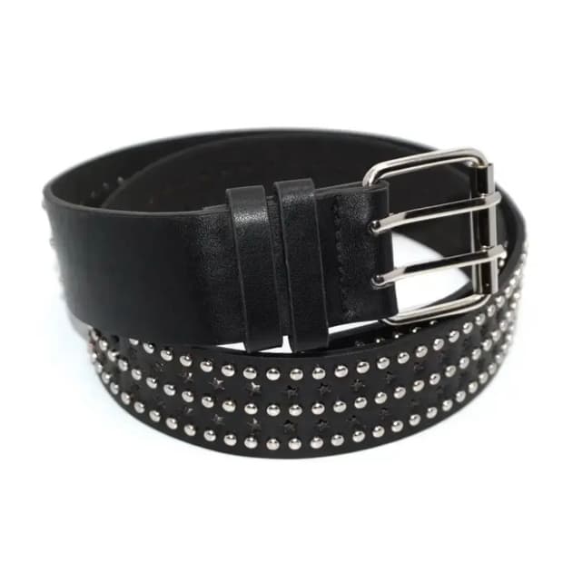빈티지 스터드 벨트