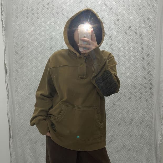 폴로진스 랄프로렌 00s 올드스쿨 약기모 후드티 105 C06015