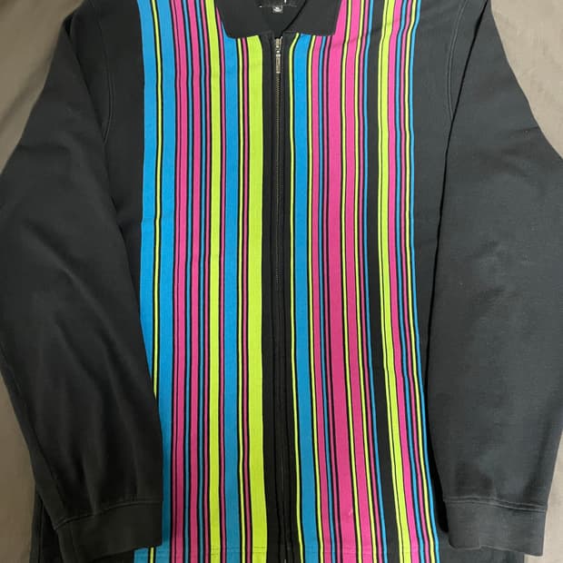 스투시 시몬 stussy simon 롱슬리브 집업