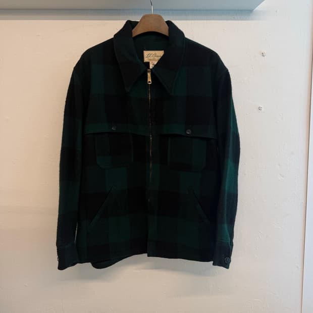 80s 엘엘빈 매키노 헌팅자켓