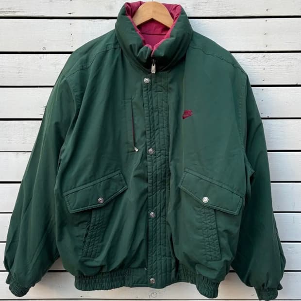 Nike 90s 나이키 삼나스포츠 리버시블 양면 패딩 XL