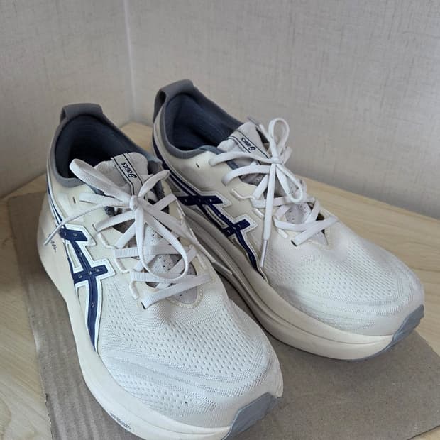 아식스 젤님버스 27 ATC 265 화이트/네이비