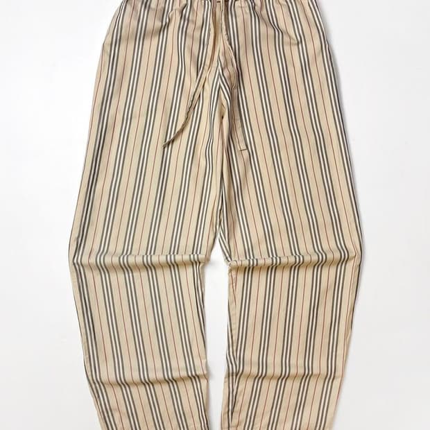 버버리 00s 런던 스트라이프 슬립 팬츠 PN5026