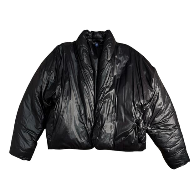 이지 갭 엔지니어드 바이 발렌시아기 라운드 자켓 블랙