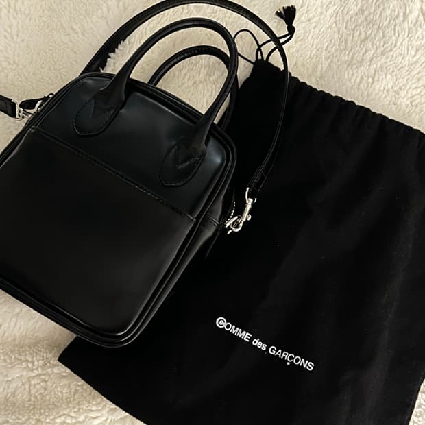꼼데가르송 아오야마 레터토트백