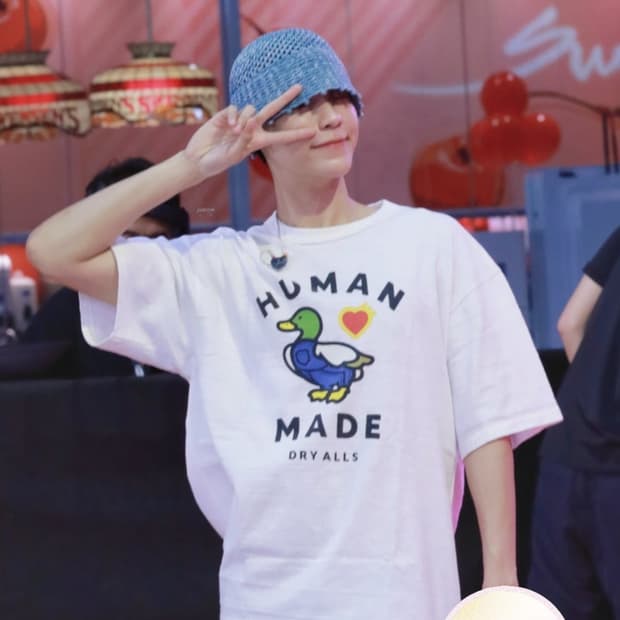 휴먼메이드 오리 그래픽 반팔 티셔츠 (XL/2XL/3XL)      
​