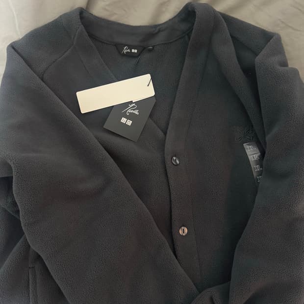 유니클로 니들스 차콜 가디건 xl 새상품