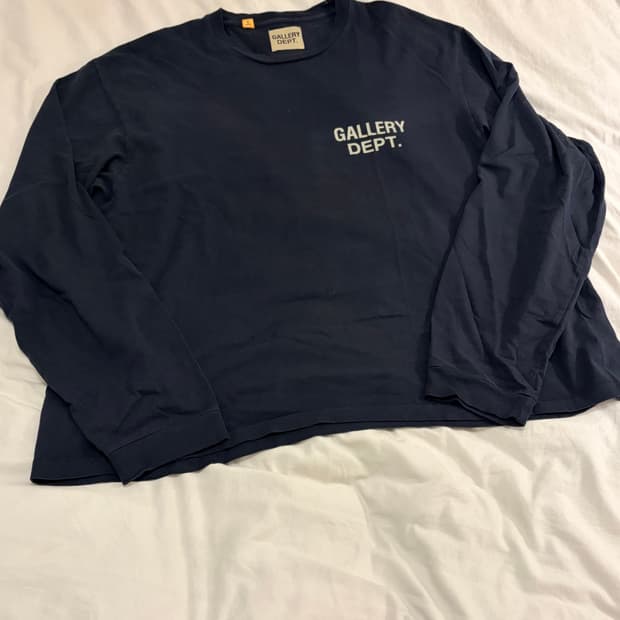 [2XL] 갤러리디파트먼트 수베니어 롱슬리브 네이비