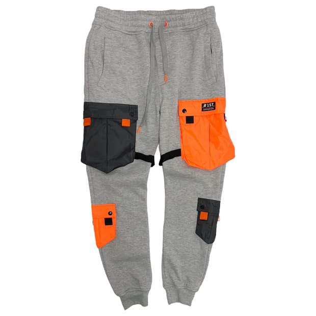 vtg 스웻 카고 조거팬츠 면 트레이닝 바지