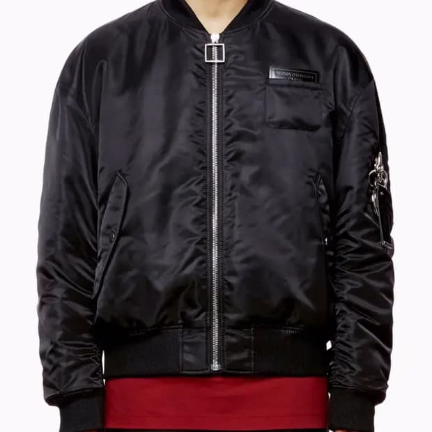 우영미 마원 백로고 ma-1 50사이즈