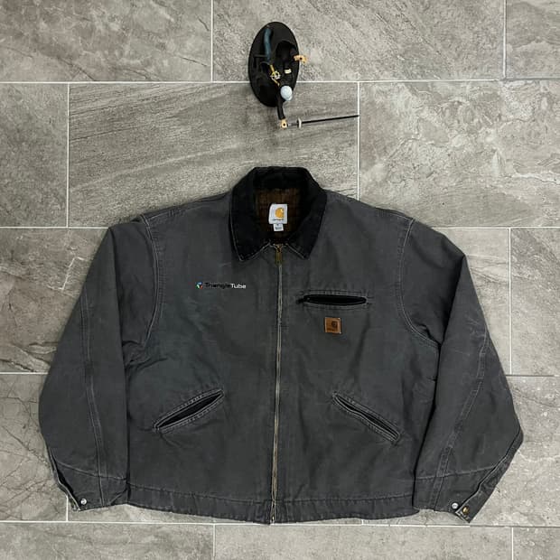 (XL)칼하트 디트로이트 자켓 J97 GVL 그래블