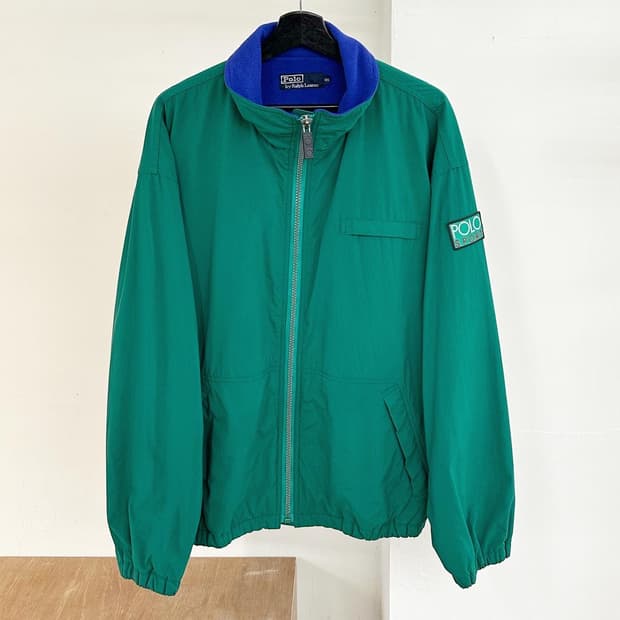  폴로랄프로렌 스포츠 그린 나일론 점퍼 