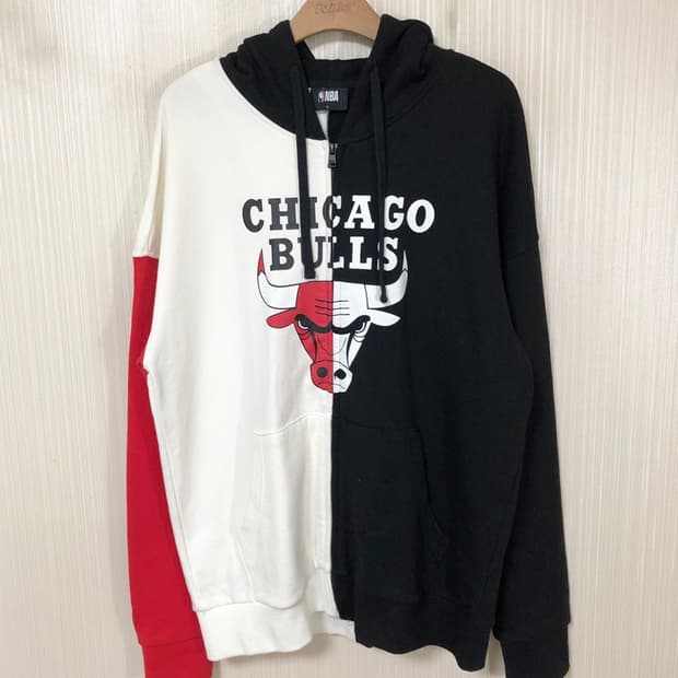 NBA 시카고불스 아수라 오버핏 후드집업 L 