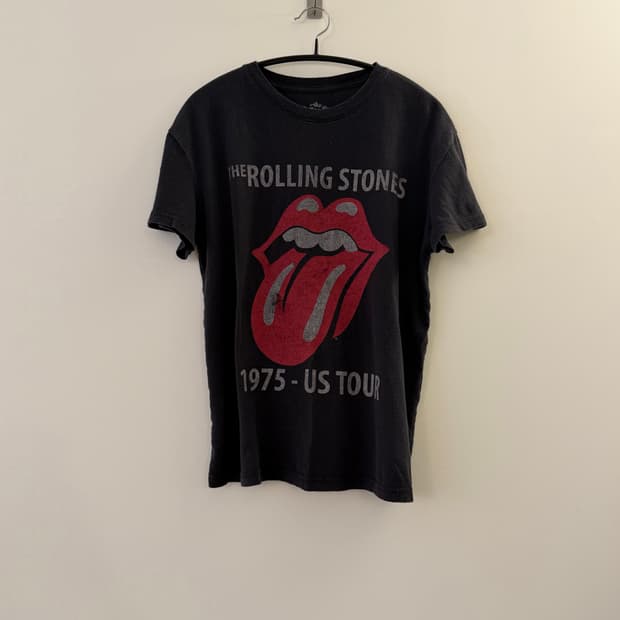 The Rolling Stones 오피셜 머천 밴드 티셔츠 m