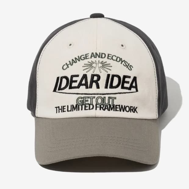 아이디얼 아이디 볼 캡 [차콜]