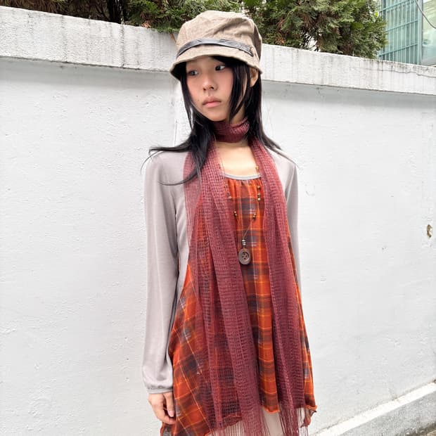 빈티지 레이어드 원피스