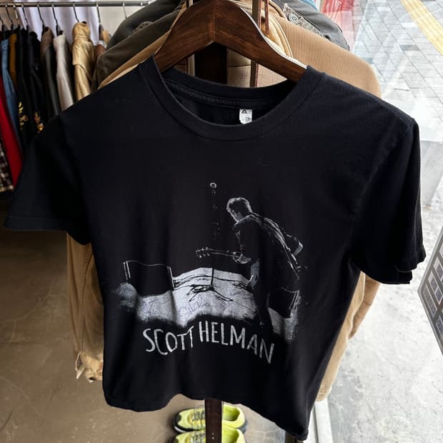 Scott Helman Graphic Crop Tee