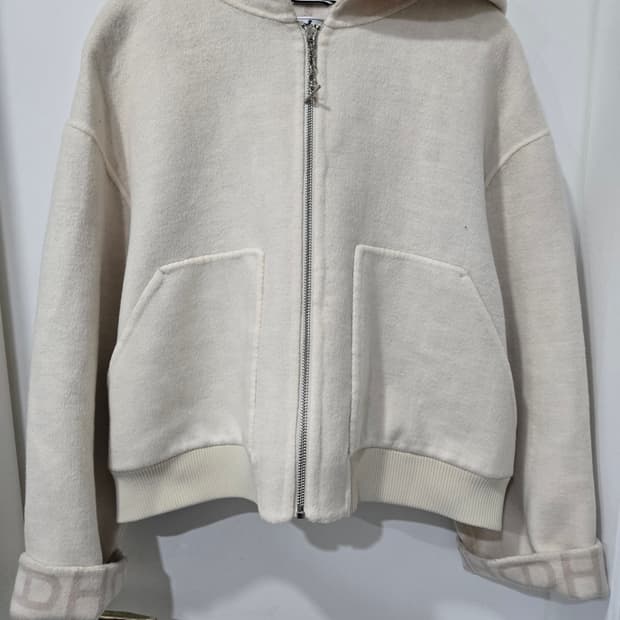 에르메스 캐시미어 후드 재킷 40