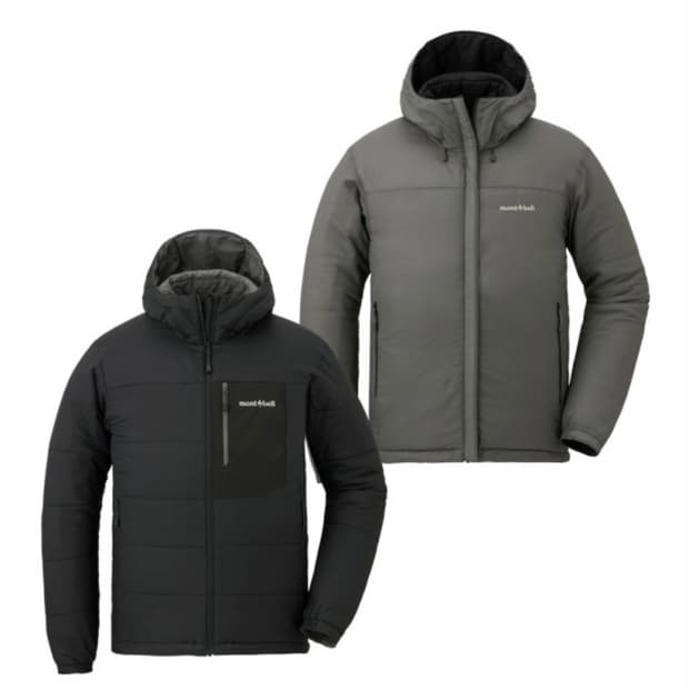 몽벨 리버시블 점퍼 새상품