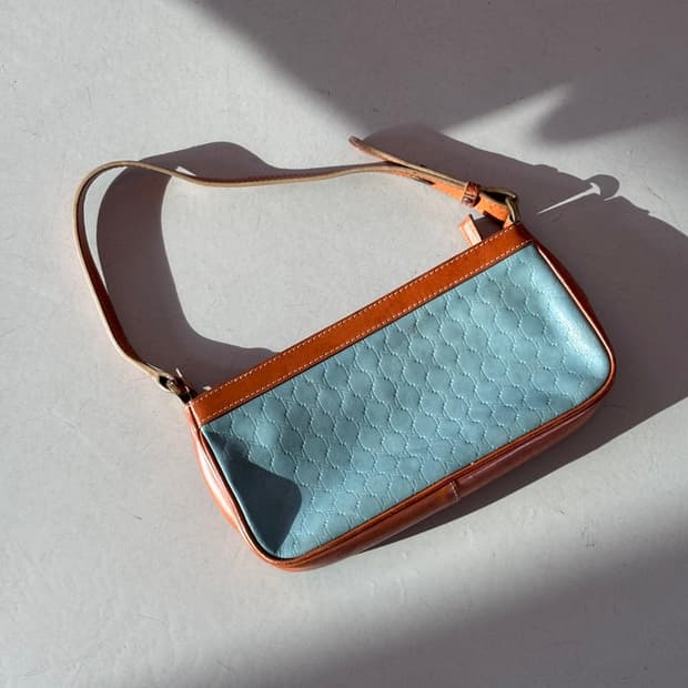 Vintage Nicole St Gilles Leather Bag