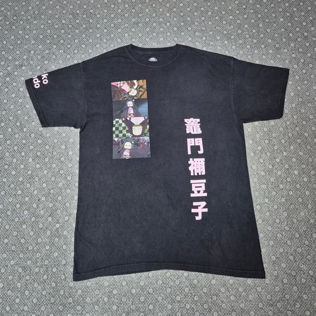 [L]귀멸의 칼날 오피셜 티셔츠  -228