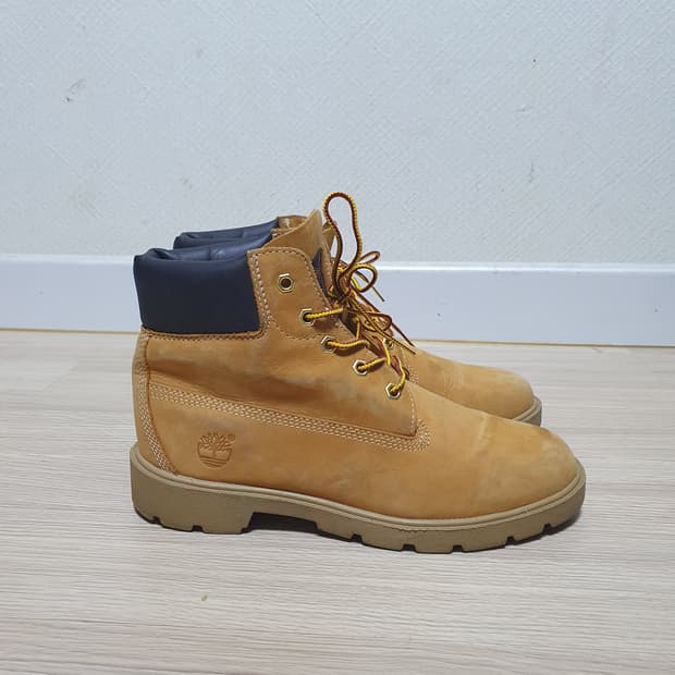 팀버랜드 우먼스 옐로우 부츠 230