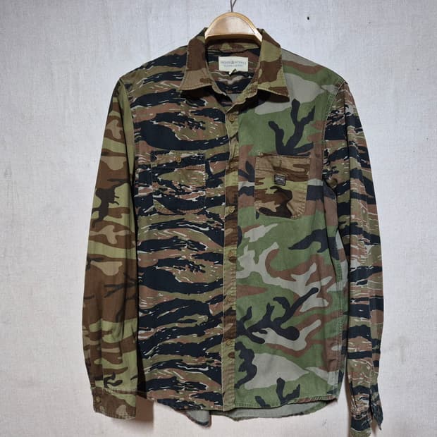 Polo DENIM&SUPPORY 폴로 카모플라쥬 셔츠( L)