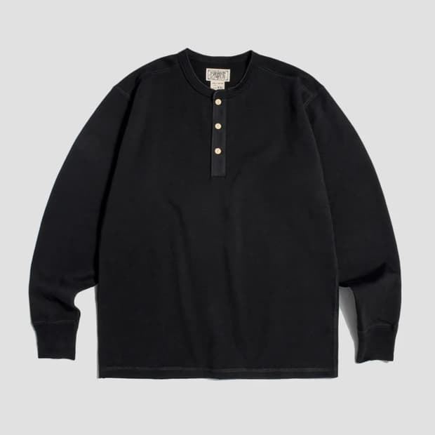 브론슨 헨리넥 긴팔티셔츠 XXL(블랙, 화이트, 네이비) 3장 일괄 구매