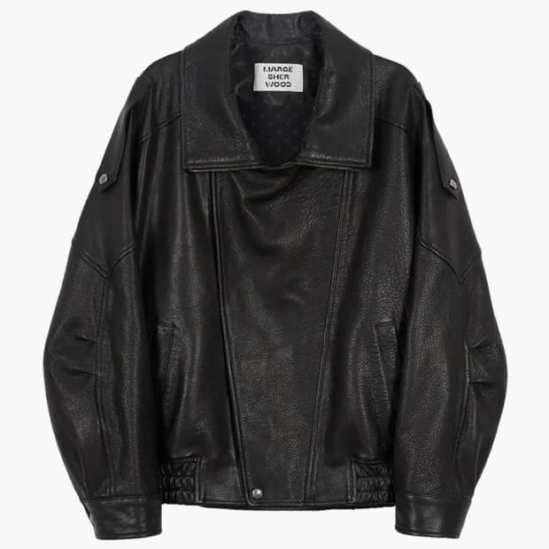 마지셔우드 램스킨 레더 자켓