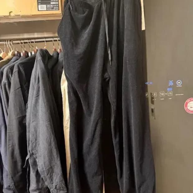 코모리 comoli 코튼 파일 팬츠