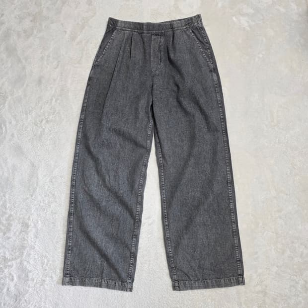 (L)파르티멘토 밴딩 와이드 팬츠 