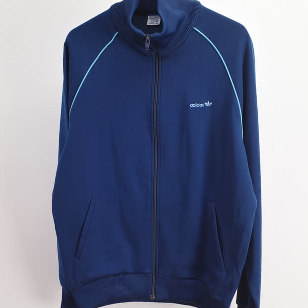 80's adidas piping track jacket