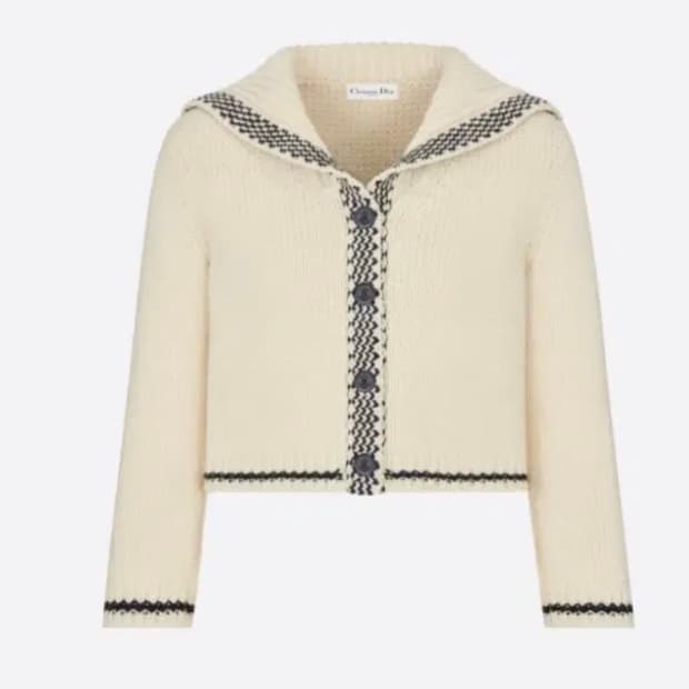 디올 세일러 니트 34