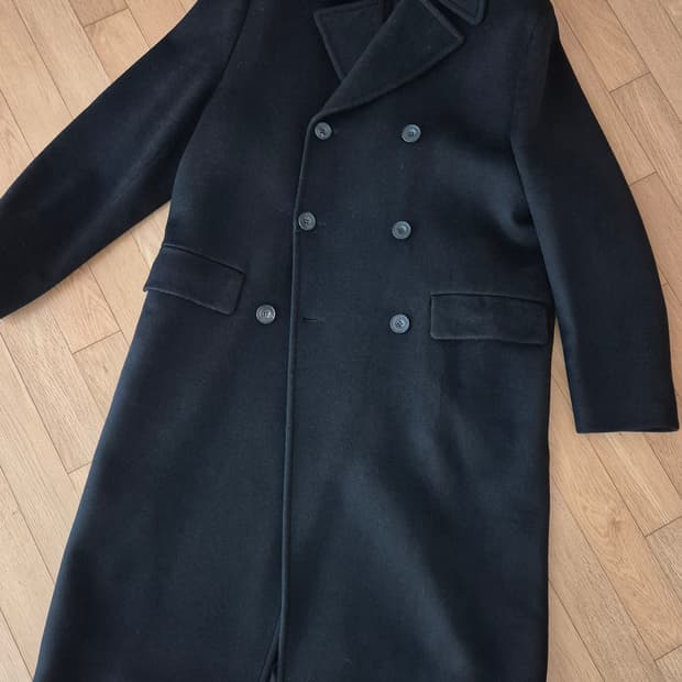 주앙옴므 더블코트 블랙 L