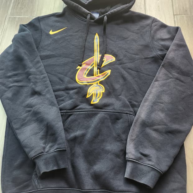 나이키 NBA 스우시 기모 후드티 L