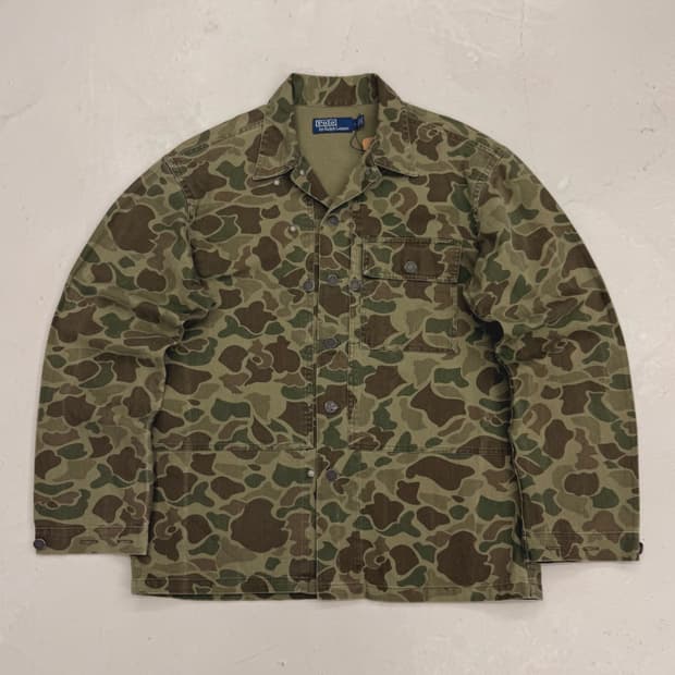 폴로 HBT 덕 카모 자켓