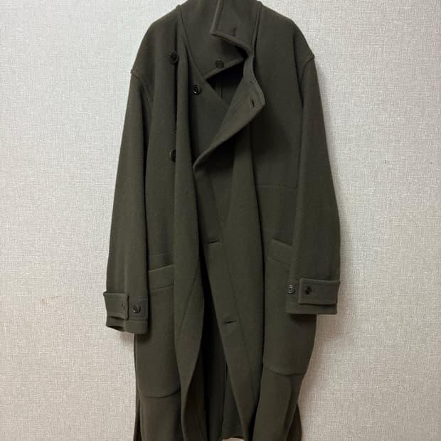 [M] FW22 르메르 랩코트 퓨터그린