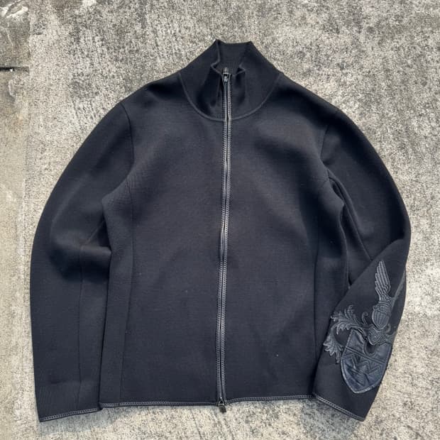 [XL] Bally 발리 니트 집업 자켓