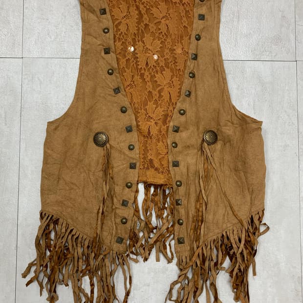 웨스턴 큐빅 디테일 베스트 #505