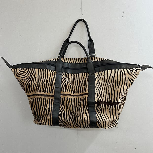 빈티지 송치가죽 빅 보스턴 백 