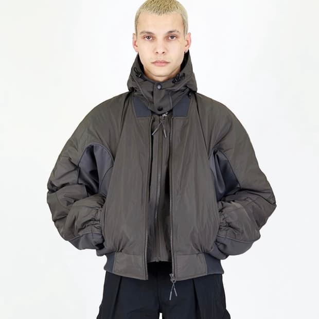 혜인서 후드 봄버 자켓