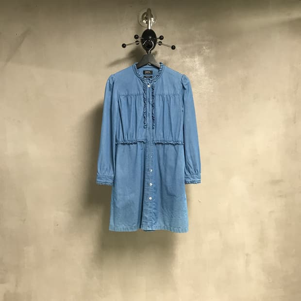 APC 아페쎄 데님 셔츠 원피스 36(W)